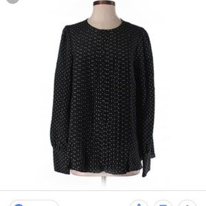 Alice Ritter Long Sleeve Silk Top